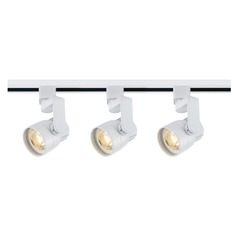 LED Track Light Kit H-Track White 3000K by Nuvo Lighting