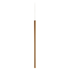 Flute 23.75-Inch LED Pendant in Rose Gold by ET2 Lighting