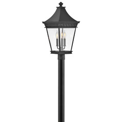 Chapel Hill 26.50-Inch Outdoor Post Light in Black by Hinkley Lighting