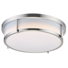 Maxim Lighting Rogue E26 Satin Nickel Flushmount Light