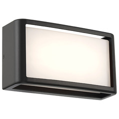 Malibu Black LED Outdoor Wall Light by Access Lighting
