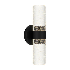 Quoizel Lighting Kaia Matte Black LED Outdoor Wall Light