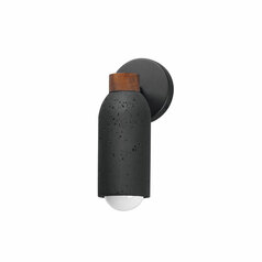 Pompeii Wall Sconce in Matte Black by Maxim Lighting
