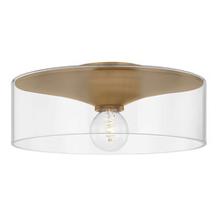 Troy Lighting Killian Patina Brass LED Flushmount Light