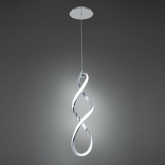 Interlace LED Mini Pendant in Chrome 3000K by WAC Lighting