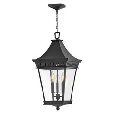Chapel Hill 26-Inch Outdoor Hanging Light in Black by Hinkley Lighting