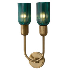 Kalco Lighting Verde Satin Brass Sconce