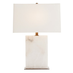 Carson 24.5-Inch Table Lamp in Vintage Brass by Arteriors Home