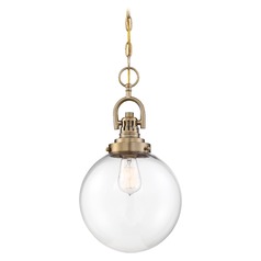 Skyloft Burnished Brass Pendant by Nuvo Lighting