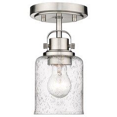 Kinsley Brushed Nickel Semi-Flush Mount by Z-Lite