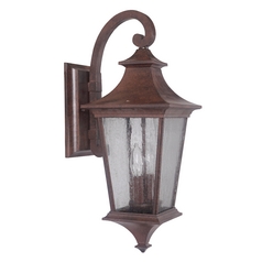 Argent 20.8-Inch Outdoor Wall Light in Aged Bronze by Craftmade Lighting