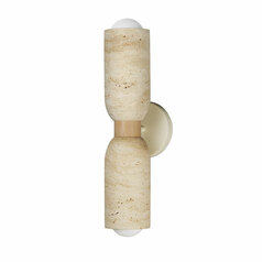Pompeii 2-Light Wall Sconce in Oyster by Maxim Lighting