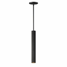 Reeds LED Mini Pendant in Black by ET2 Lighting