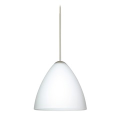 Besa Lighting Mia Satin Nickel Mini-Pendant Light