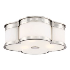 Polished Nickel LED Flush Mount by Minka Lavery