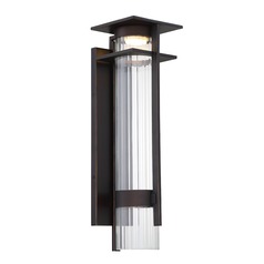 Kittner Oil Rubbed Bronze with Gold Highlights LED Outdoor Wall Light by Minka Lavery