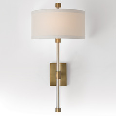 Gardner 26.5-Inch Sconce in Antique Brass by Arteriors Home