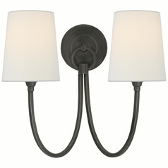 Visual Comfort Signature Collection Thomas O'brien Reed Bronze Sconce