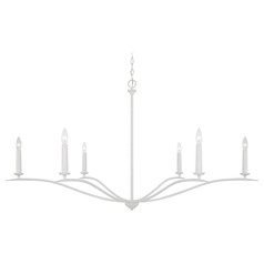 Grady 6-Light Chandelier in Textured White by Capital Lighting