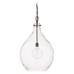 Bristol Farm House Pendant with Teardrop Shade by Capital Lighting