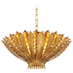 Aerin Hampton Medium Chandelier in Gild by Visual Comfort Signature