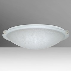 Besa Lighting Trio Polished Nickel Flushmount Light
