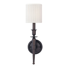 Abington Old Bronze Sconce by Hudson Valley Lighting