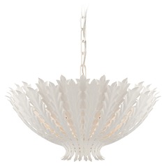 Aerin Hampton Medium Chandelier in Plaster White by Visual Comfort Signature