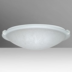 Besa Lighting Trio White Flushmount Light