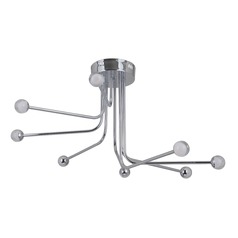 Solis 33-Inch LED Semi-Flush Mount in Chrome by Craftmade Lighting