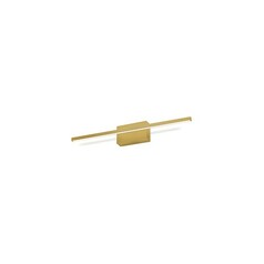 Vega Minor Brushed Gold LED Vertical Bathroom Light by Kuzco Lighting