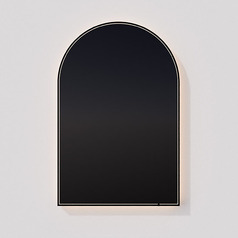 Avior Arched 32-Inch Illuminated Mirror