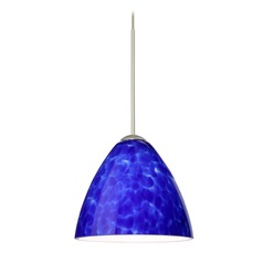 Besa Lighting Mia Satin Nickel Mini-Pendant Light