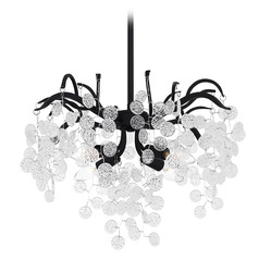 Quoizel Lighting Maple Earth Black Chandelier