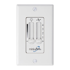 Minka Aire White Fan Control