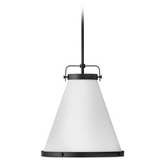 Lark 16-Inch Pendant in Black by Hinkley Lighting
