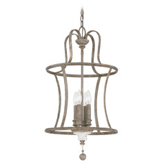 Zoe 4-Light Pendant in French Antique by Capital Lighting