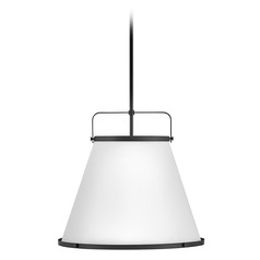 Lark 24.5-Inch Pendant in Black by Hinkley Lighting