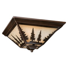Yosemite Burnished Bronze Flush Mount by Vaxcel Lighting