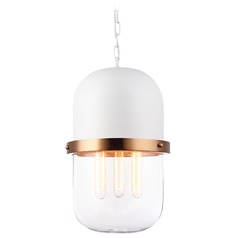 Tillie White Pendant by Matteo Lighting