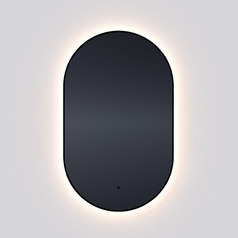 Argo Oval 22-Inch Illuminated Mirror