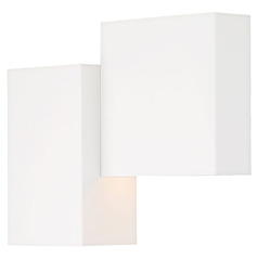 Madrid Matte White LED Sconce by Access Lighting