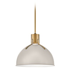 Argo 14-Inch Pendant in Light Taupe by Hinkley Lighting