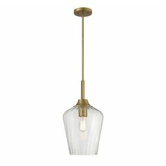 Carlton Pendant in Warm Brass by Savoy House