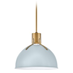 Argo 14-Inch Pendant in Pale Blue by Hinkley Lighting