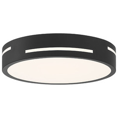 Harmony Matte Black LED Flush Mount by Access Lighting
