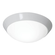 Modern Flush Mount with White Glass in White Finish by Access Lighting