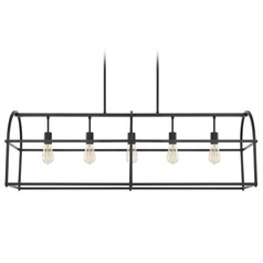 Aubrey 45.75-Inch Linear Pendant in Matte Black by HomePlace by Capital Lighting