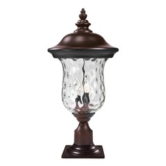 Armstrong Bronze Post Light by Z-Lite