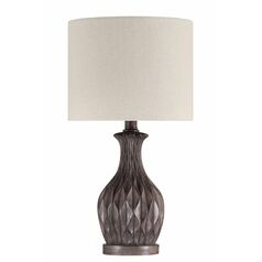 Painted Brown Table Lamp by Craftmade Lighting